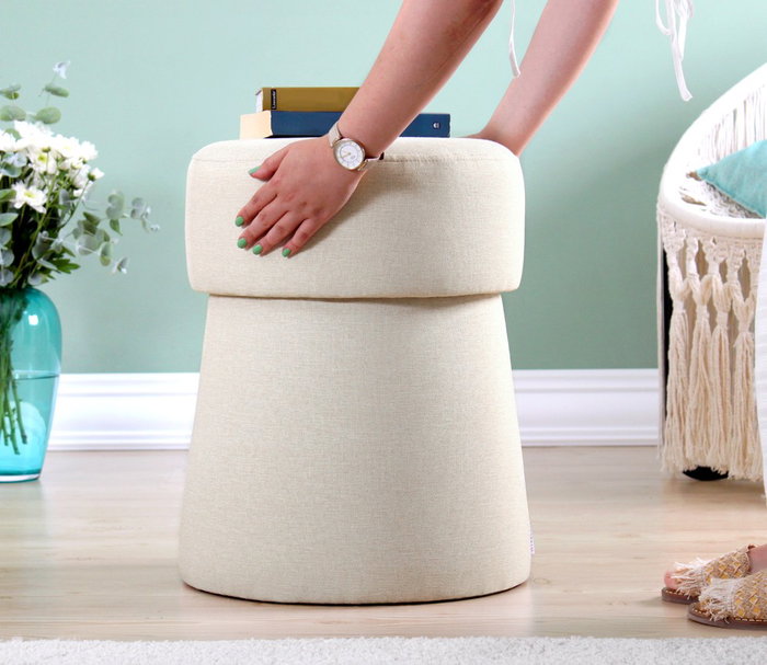 Atelier Del Sofa Puf Crema Atelier Del Sofa Puf Crema